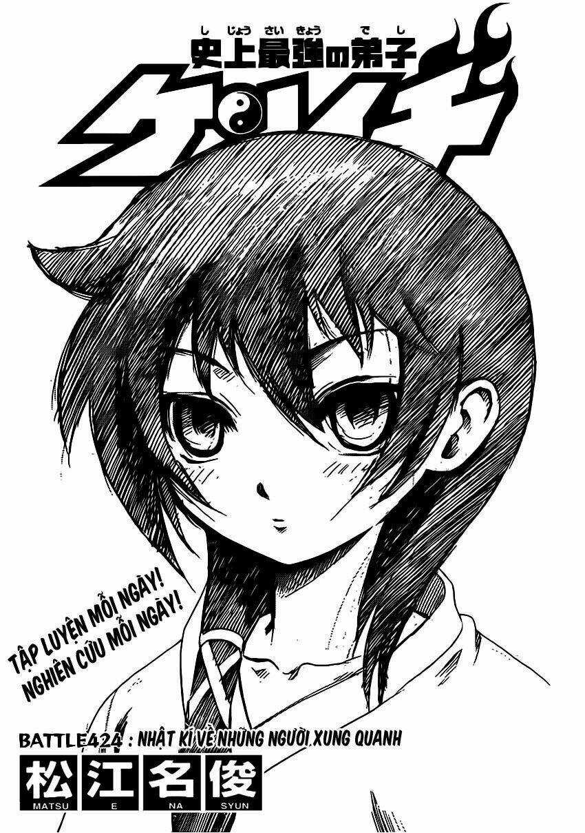 History’s Strongest Disciple Kenichi Chapter 424 trang 0