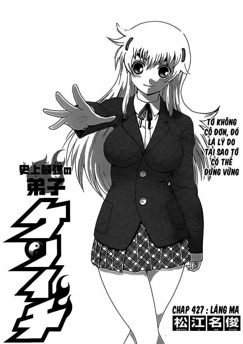 History’s Strongest Disciple Kenichi Chapter 427 trang 0