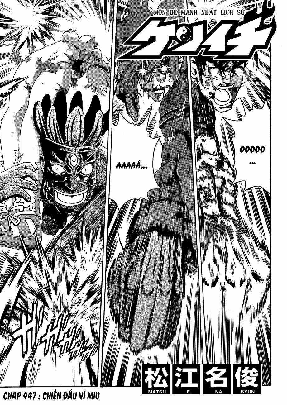 History’s Strongest Disciple Kenichi Chapter 447 trang 0