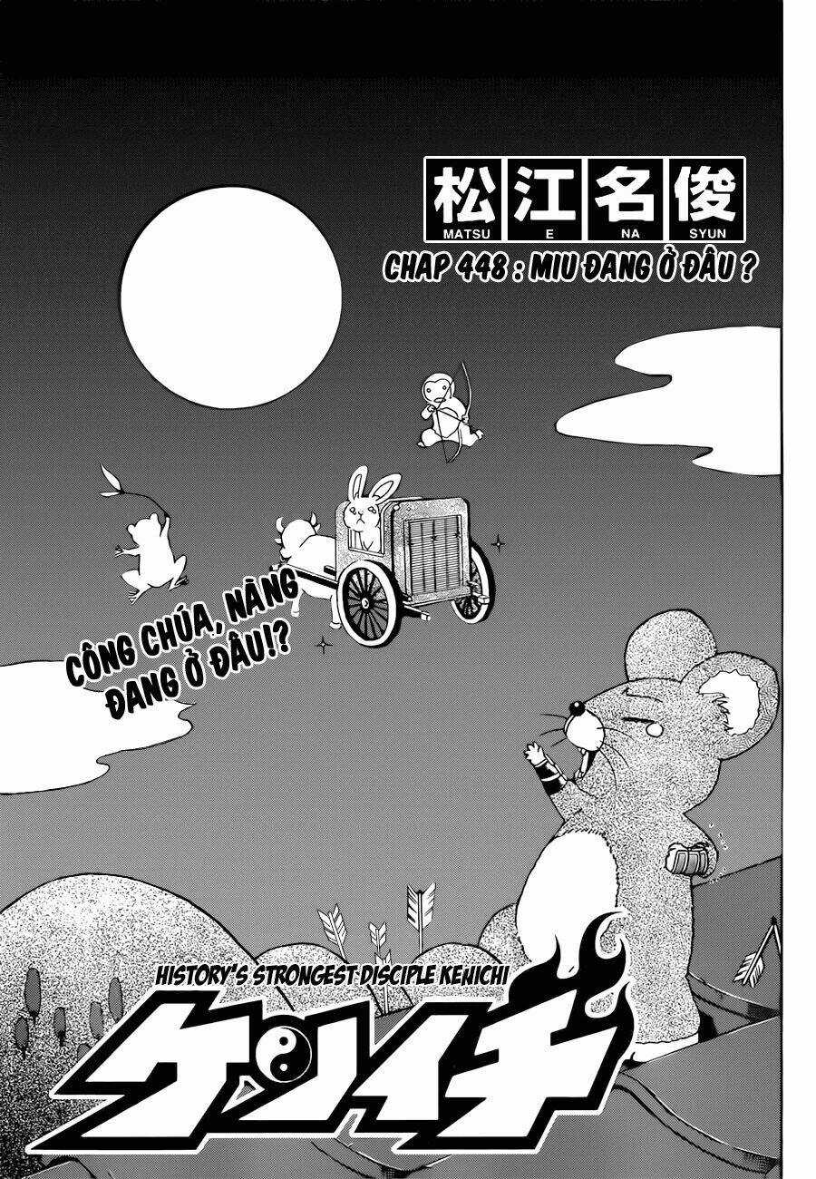 History’s Strongest Disciple Kenichi Chapter 448 trang 0