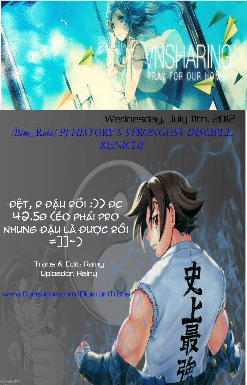 History’s Strongest Disciple Kenichi Chapter 45 trang 0