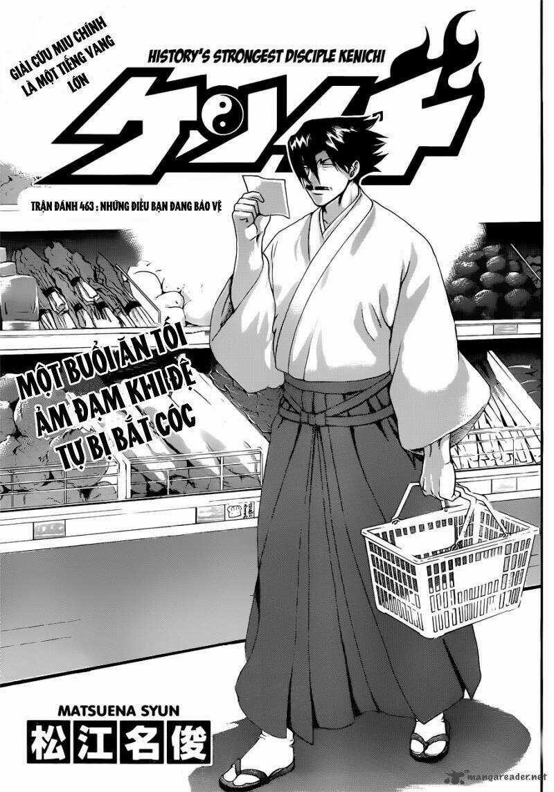History’s Strongest Disciple Kenichi Chapter 463 trang 0