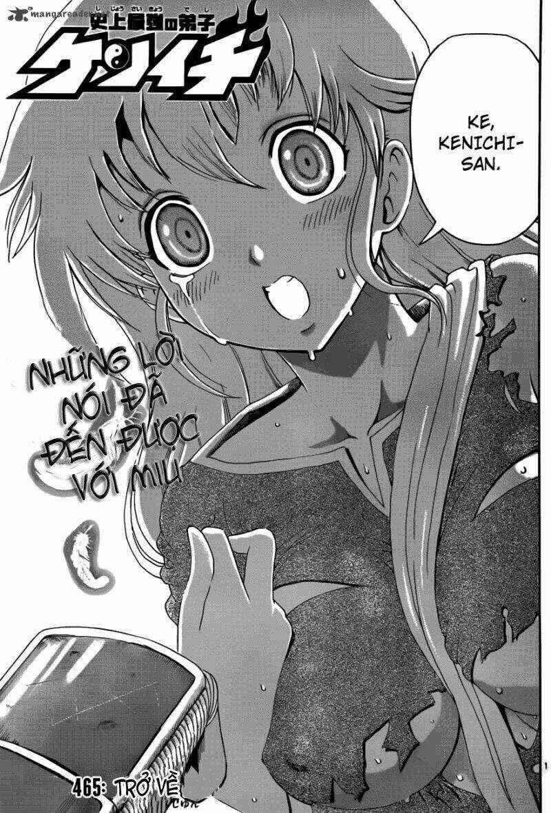 History’s Strongest Disciple Kenichi Chapter 465 trang 0