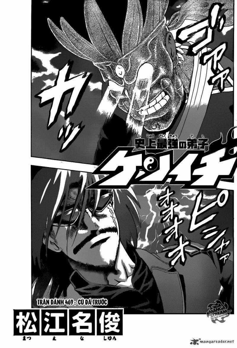 History’s Strongest Disciple Kenichi Chapter 469 trang 0