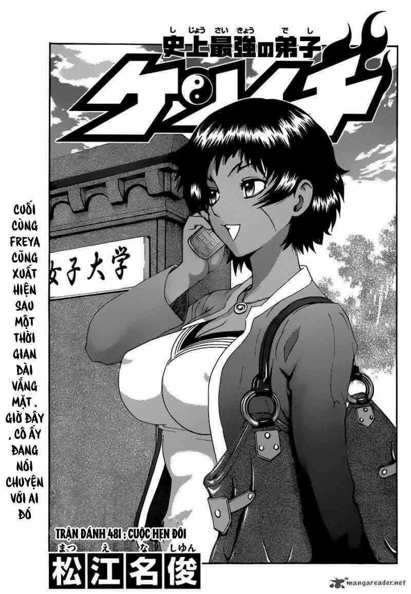 History’s Strongest Disciple Kenichi Chapter 481 trang 0