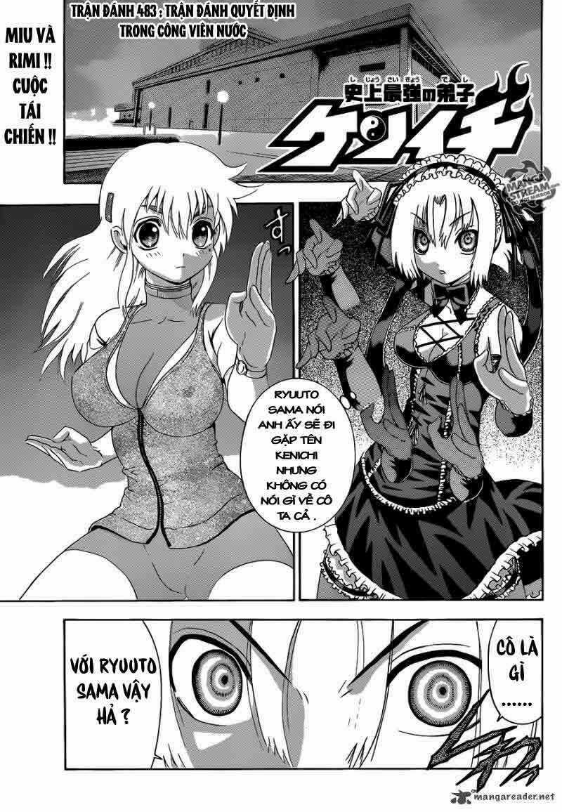 History’s Strongest Disciple Kenichi Chapter 483 trang 0