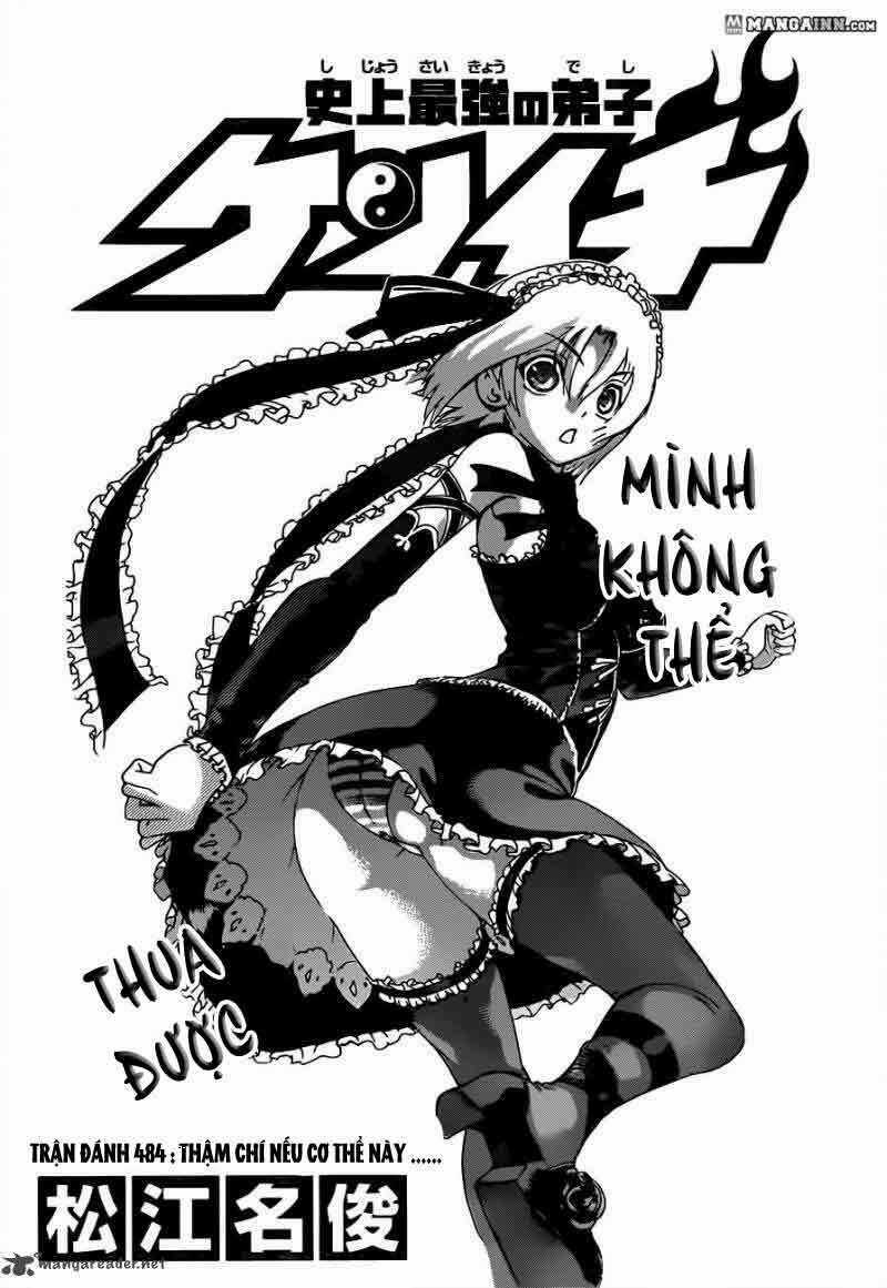History’s Strongest Disciple Kenichi Chapter 484 trang 0