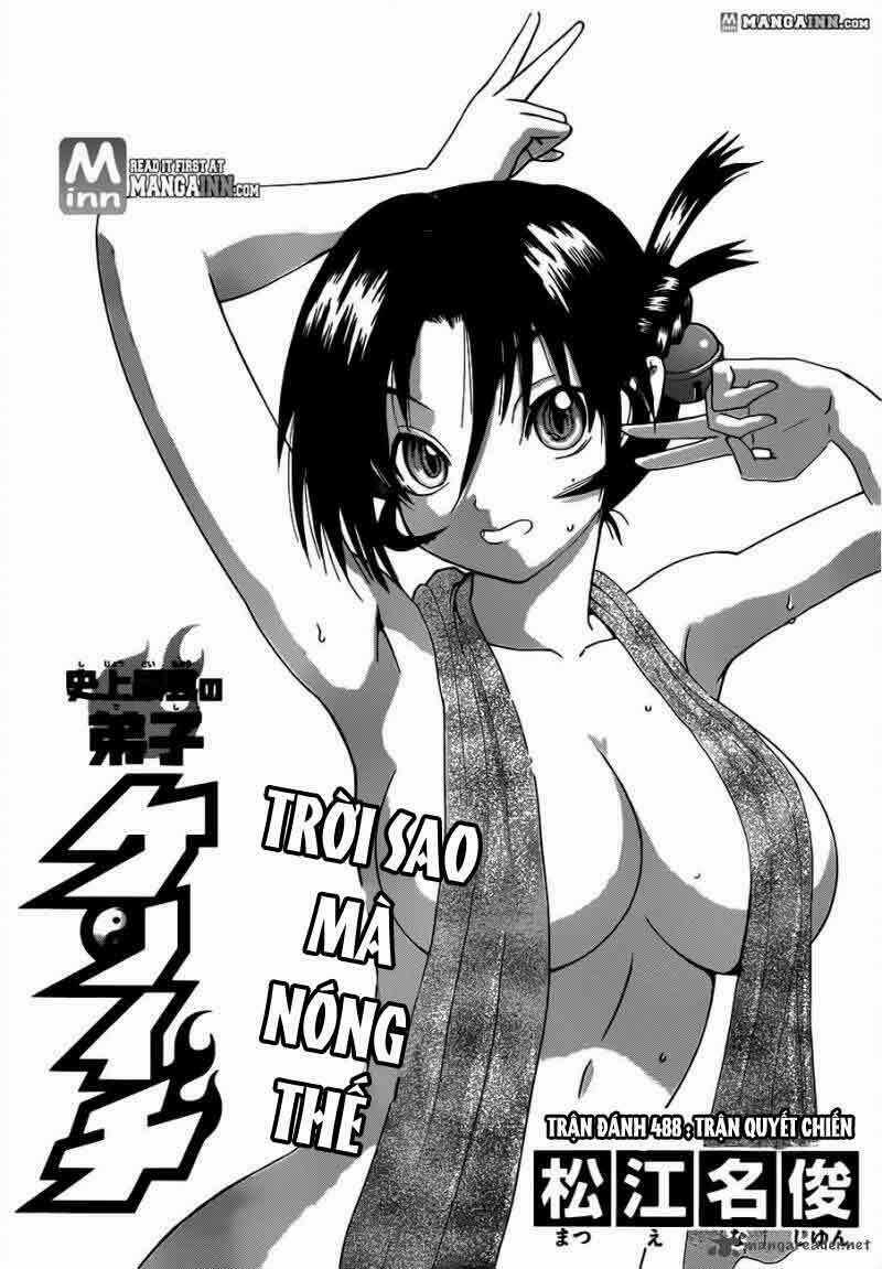 History’s Strongest Disciple Kenichi Chapter 488 trang 0
