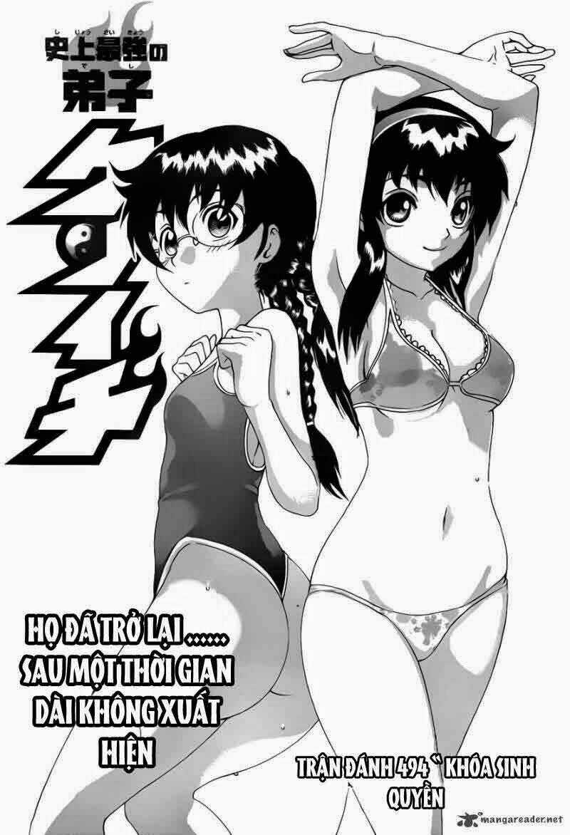 History’s Strongest Disciple Kenichi Chapter 494 trang 0