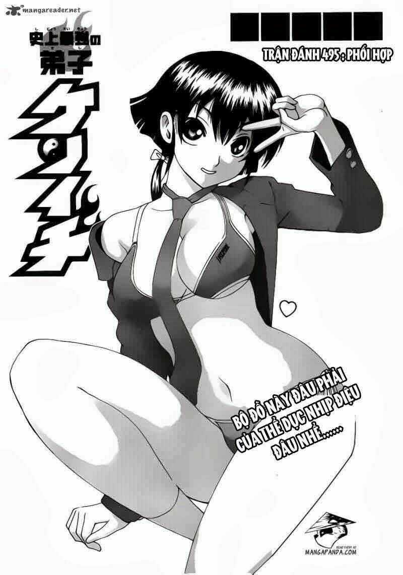History’s Strongest Disciple Kenichi Chapter 495 trang 0