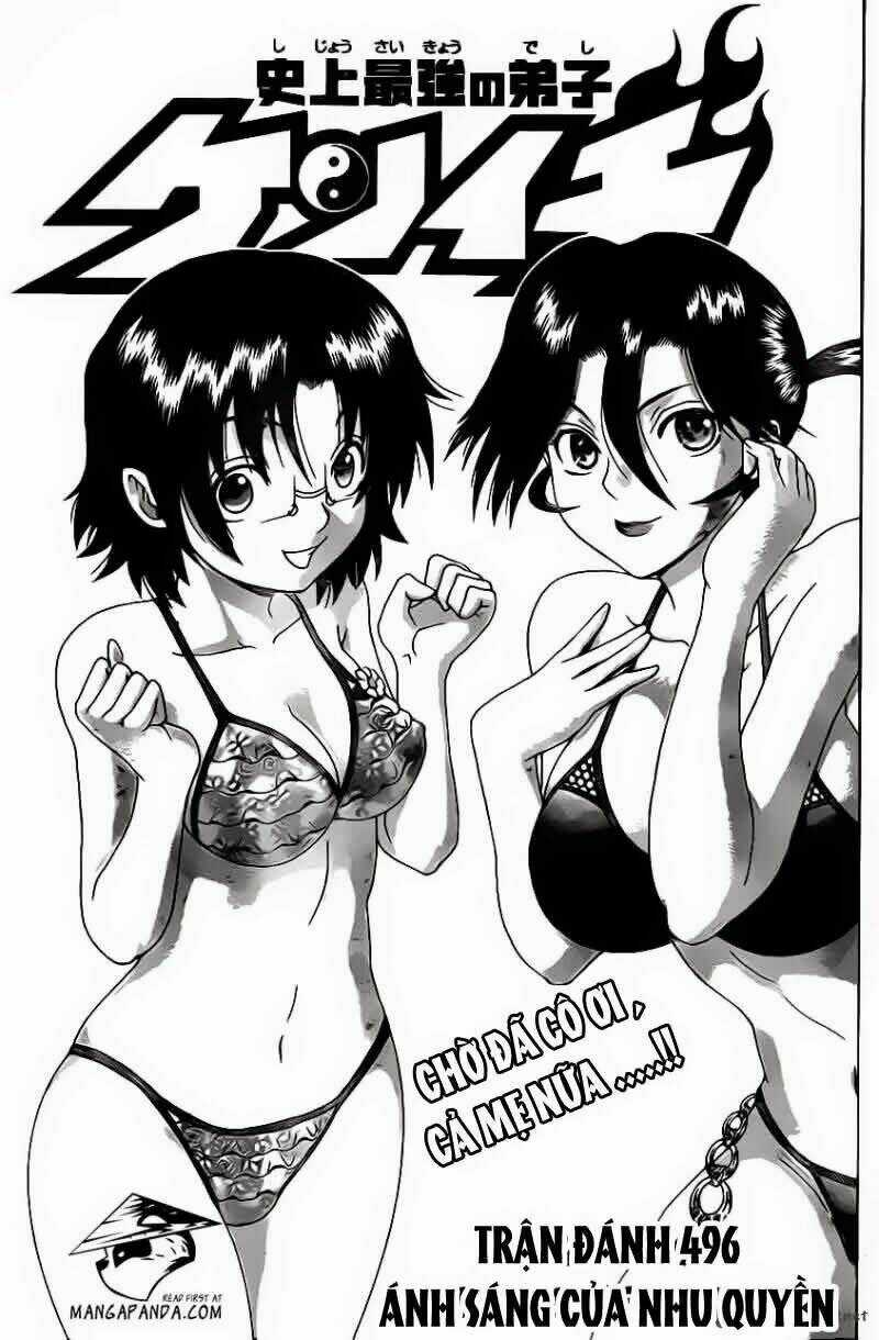History’s Strongest Disciple Kenichi Chapter 496 trang 0