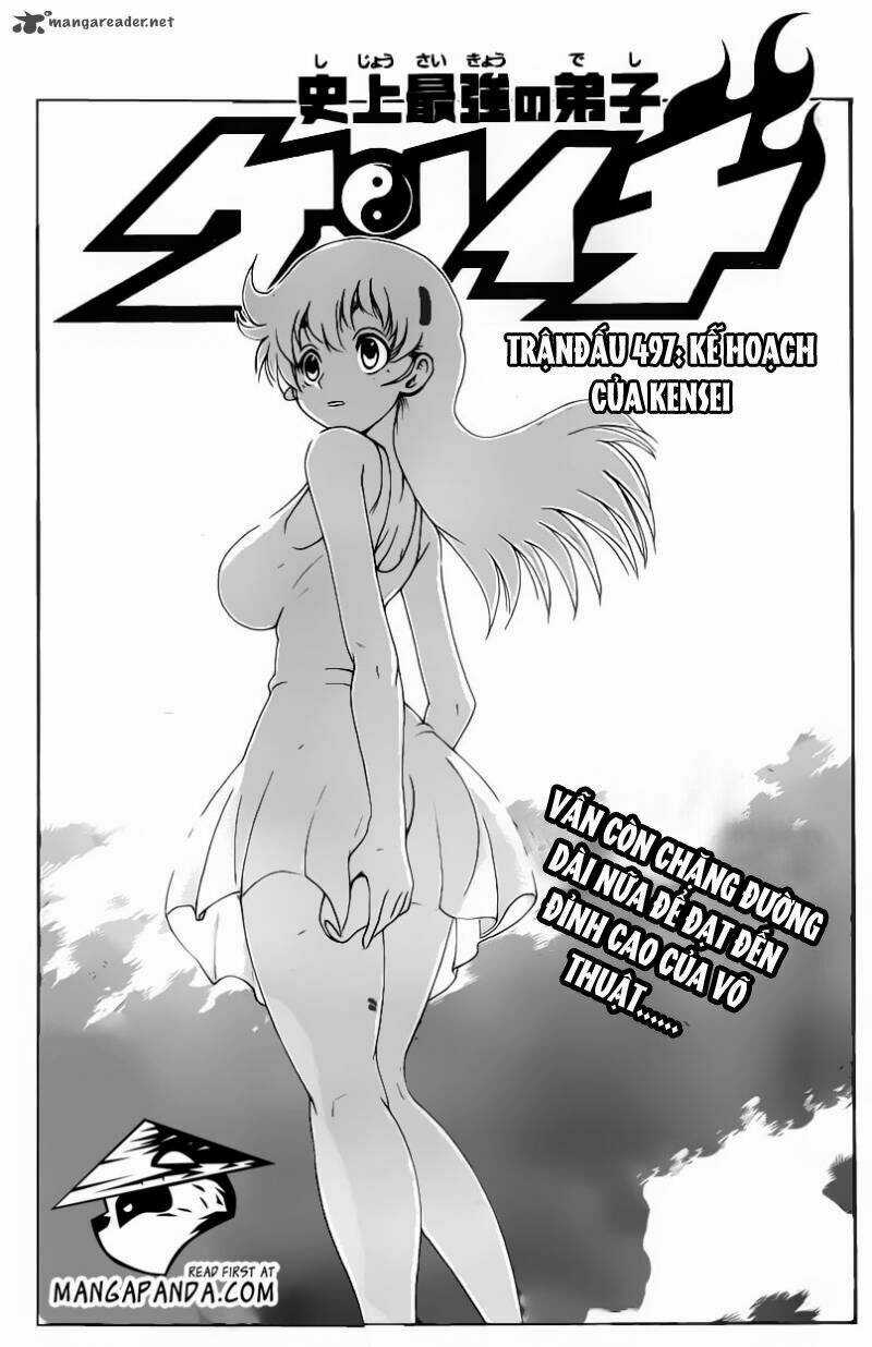 History’s Strongest Disciple Kenichi Chapter 497 trang 0