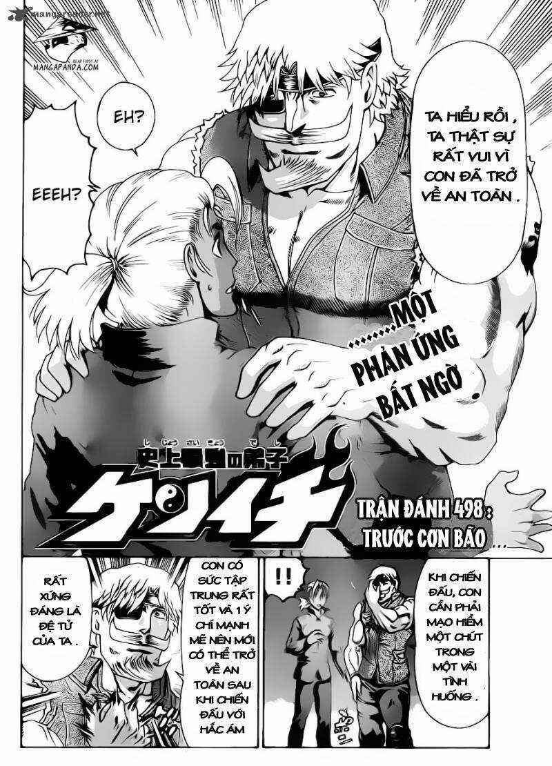 History’s Strongest Disciple Kenichi Chapter 498 trang 1