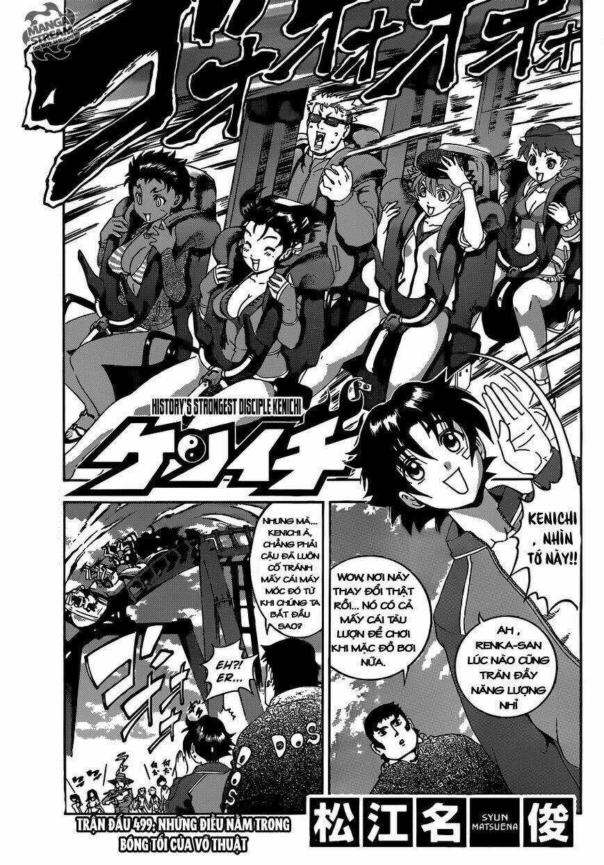 History’s Strongest Disciple Kenichi Chapter 499 trang 0