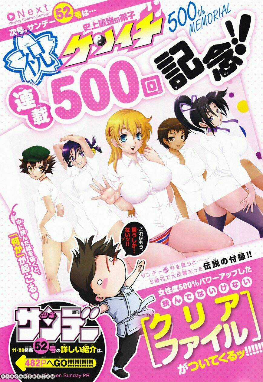 History’s Strongest Disciple Kenichi Chapter 500 trang 1