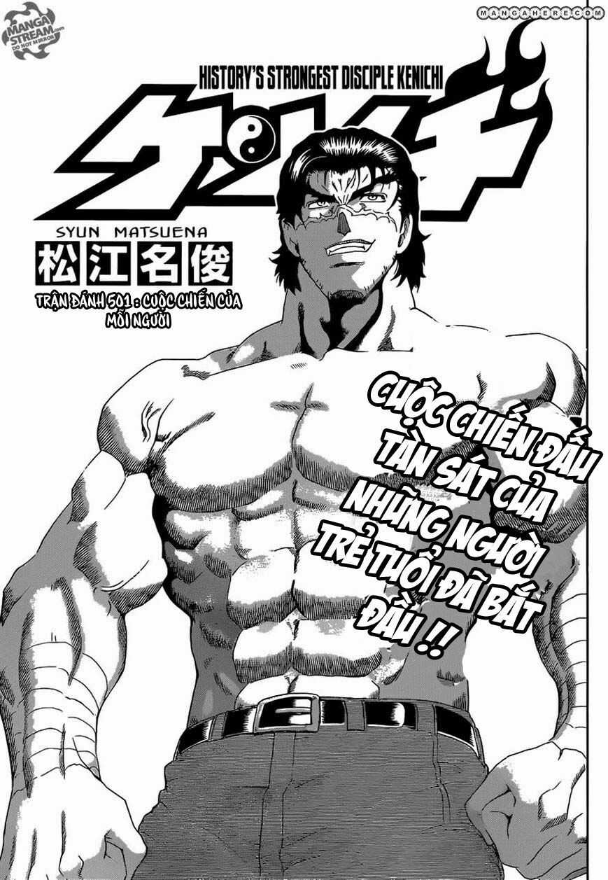 History’s Strongest Disciple Kenichi Chapter 501 trang 0