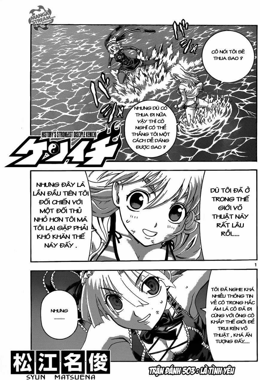 History’s Strongest Disciple Kenichi Chapter 503 trang 0