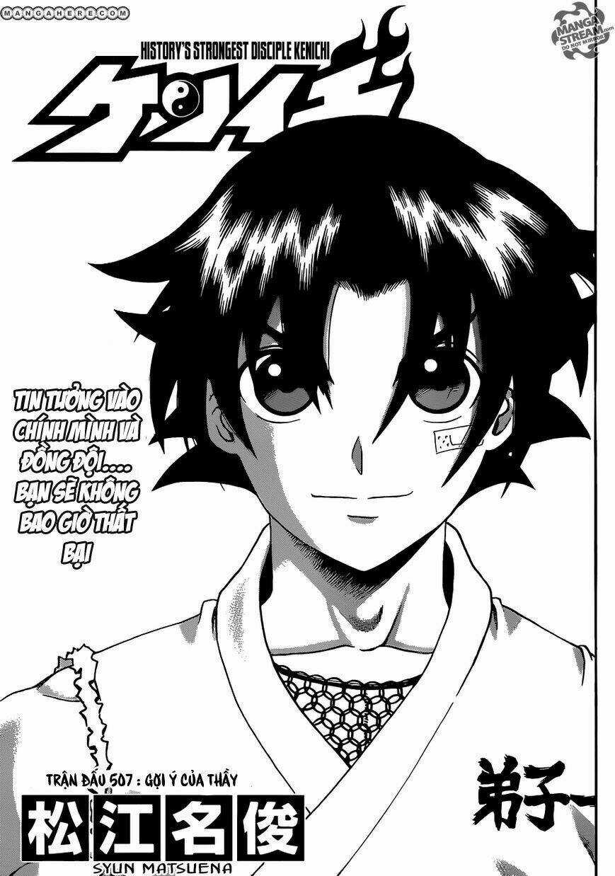 History’s Strongest Disciple Kenichi Chapter 507 trang 0