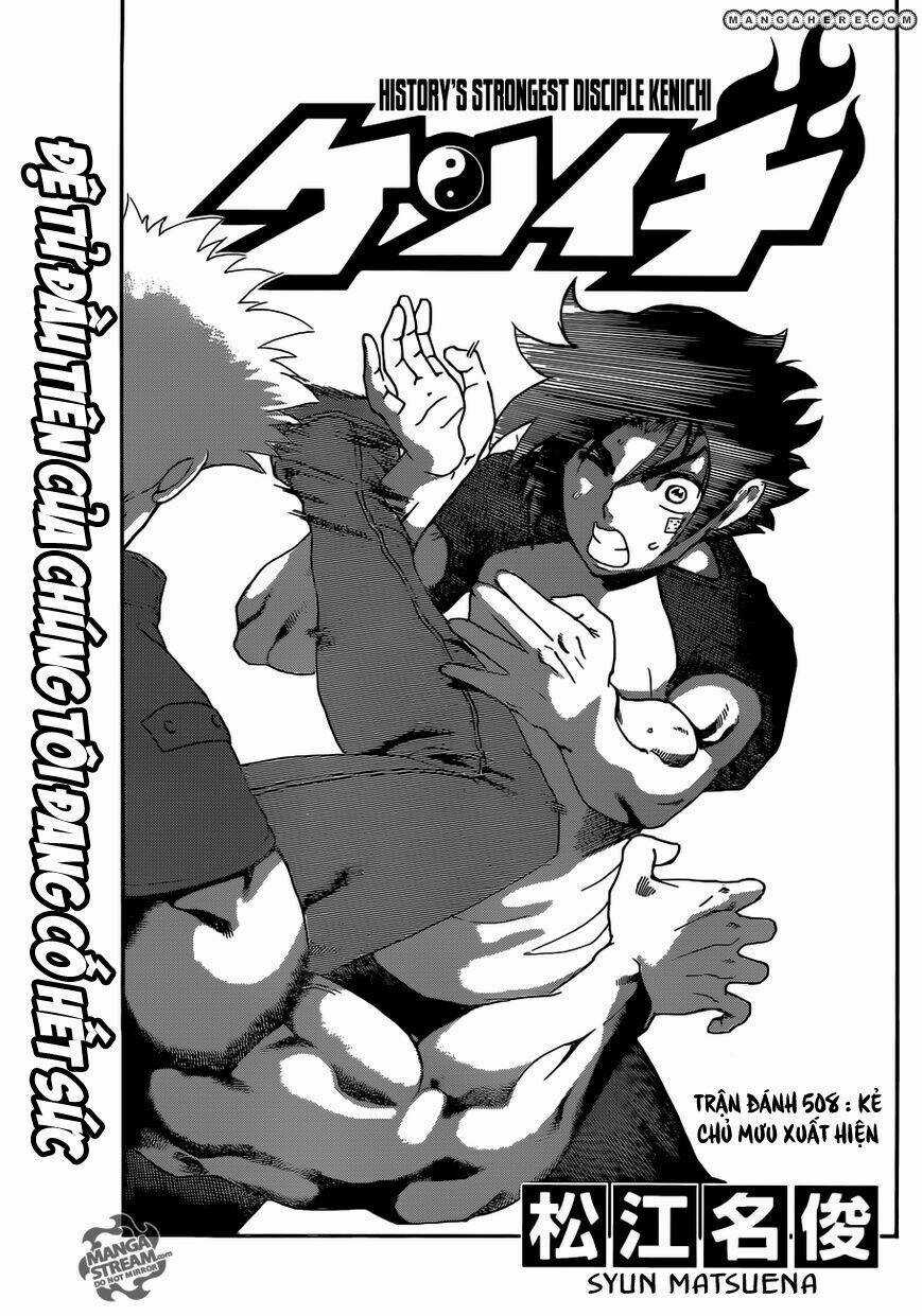 History’s Strongest Disciple Kenichi Chapter 508 trang 0