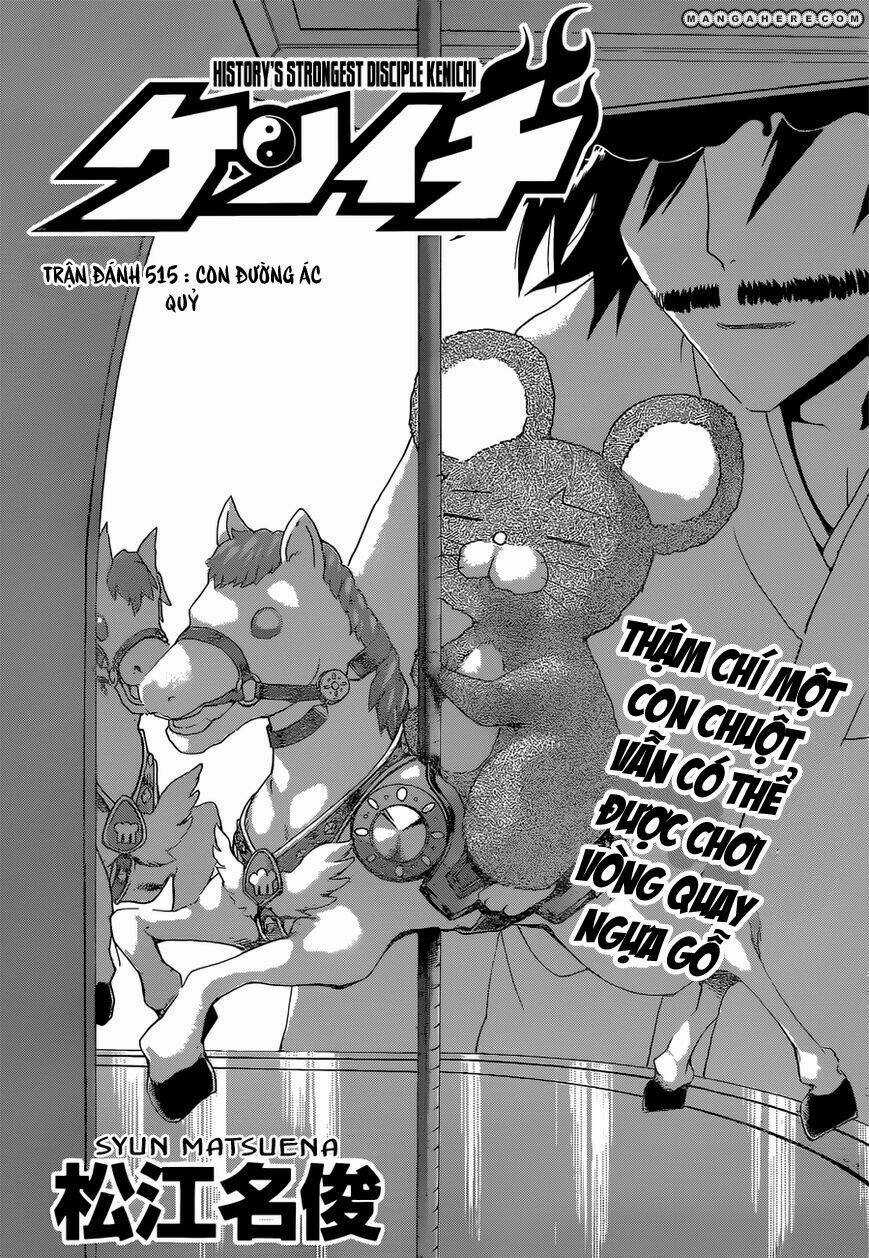 History’s Strongest Disciple Kenichi Chapter 515 trang 0