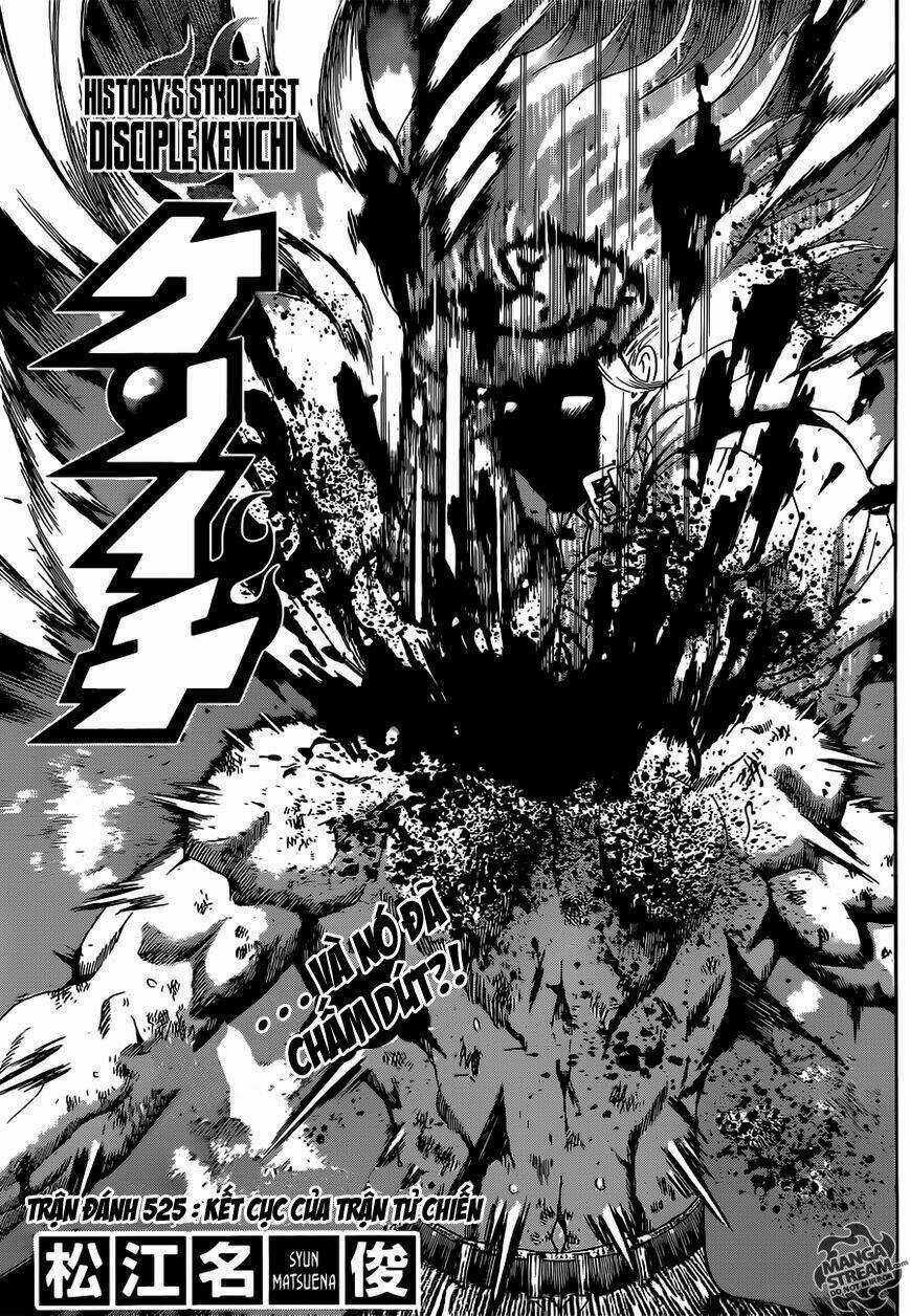 History’s Strongest Disciple Kenichi Chapter 525 trang 1