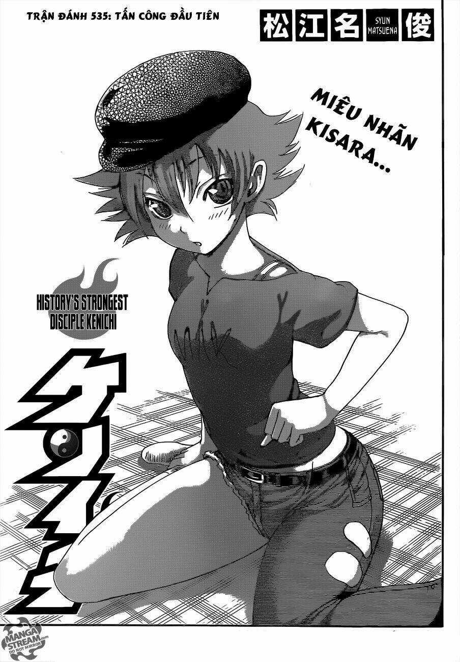 History’s Strongest Disciple Kenichi Chapter 535 trang 0