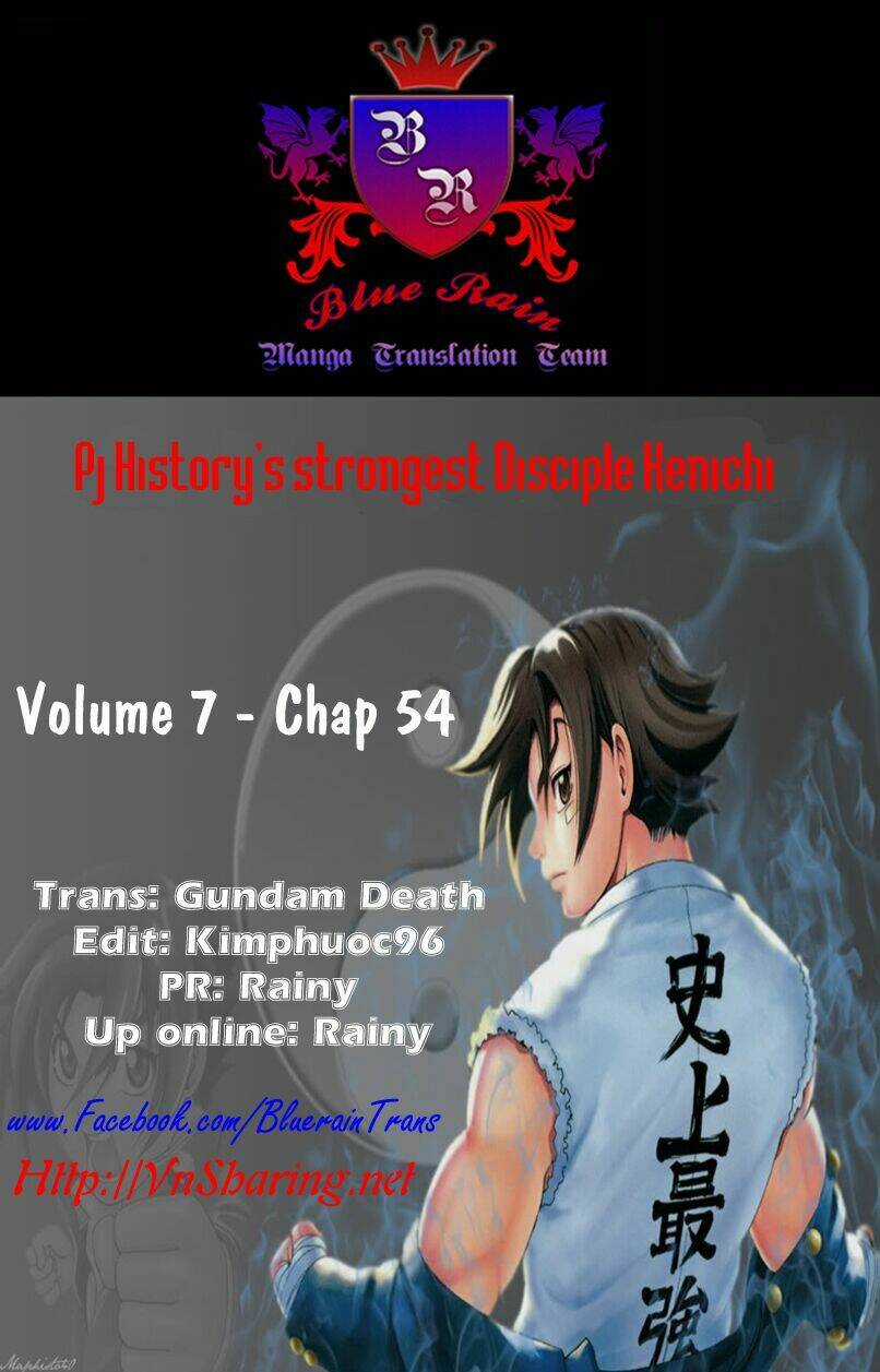 History’s Strongest Disciple Kenichi Chapter 54 trang 0