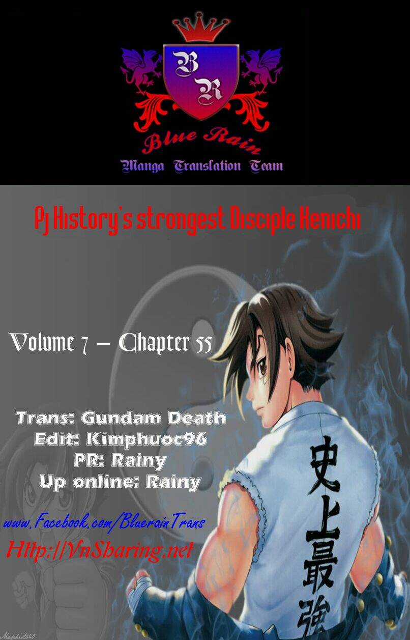 History’s Strongest Disciple Kenichi Chapter 55 trang 0