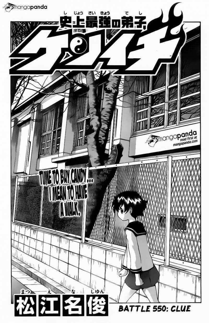 History’s Strongest Disciple Kenichi Chapter 550 trang 0