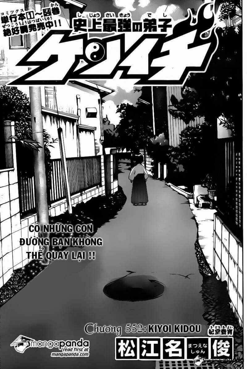 History’s Strongest Disciple Kenichi Chapter 552 trang 0