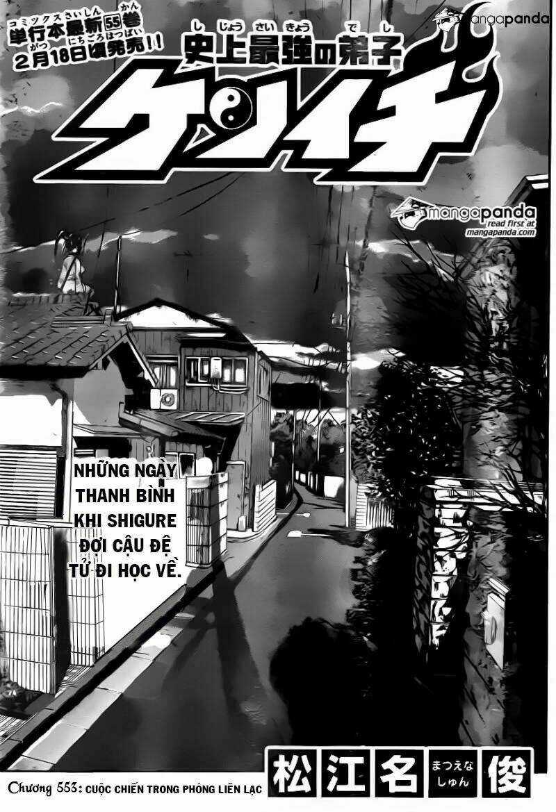 History’s Strongest Disciple Kenichi Chapter 553 trang 1