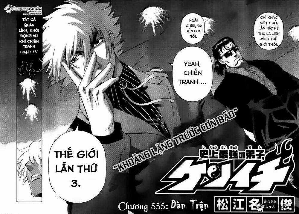 History’s Strongest Disciple Kenichi Chapter 555 trang 1
