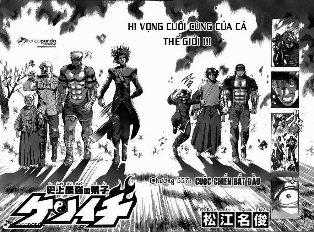 History’s Strongest Disciple Kenichi Chapter 557 trang 1
