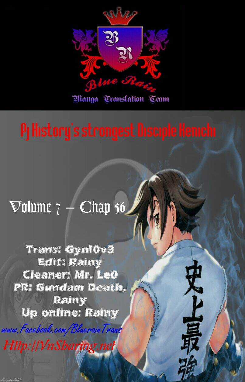 History’s Strongest Disciple Kenichi Chapter 56 trang 0