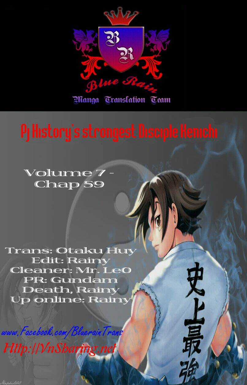History’s Strongest Disciple Kenichi Chapter 59 trang 0