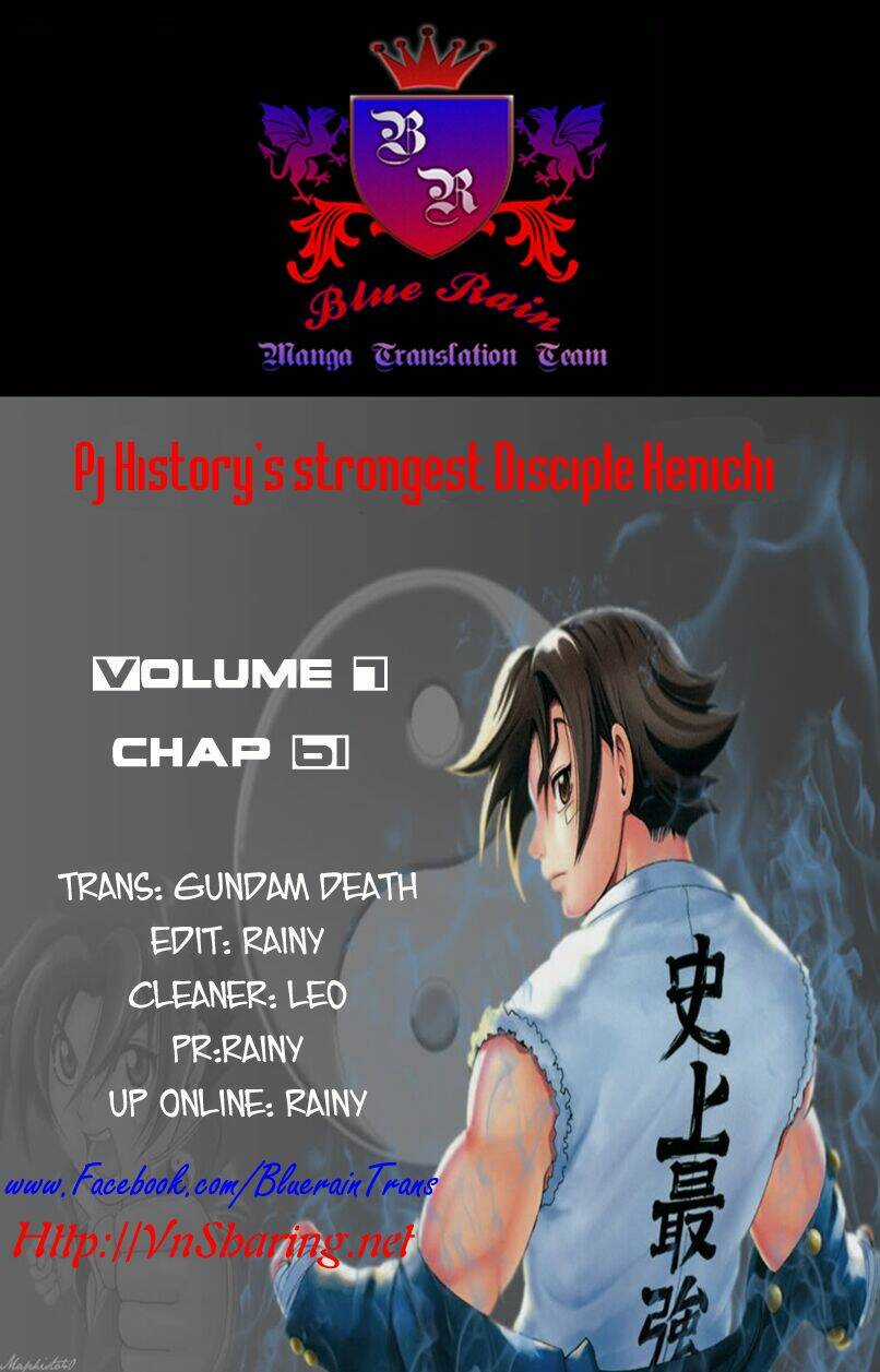 History’s Strongest Disciple Kenichi Chapter 61 trang 0