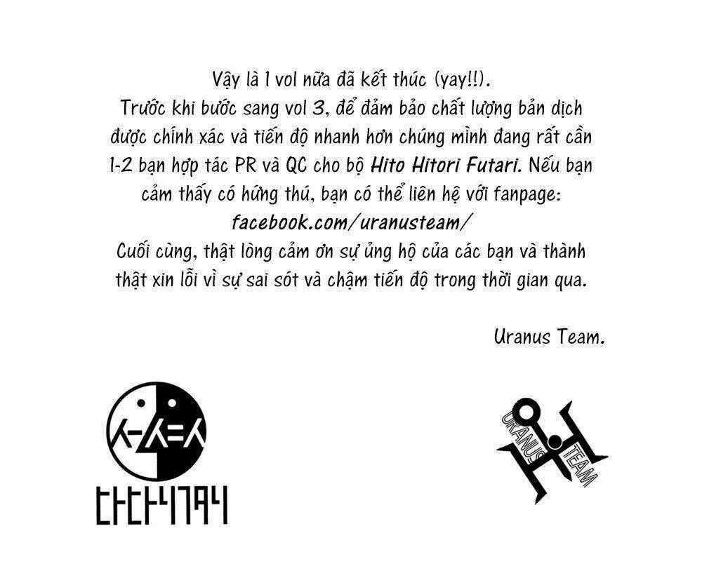 Hito Hitori Futari Chapter 18 trang 24