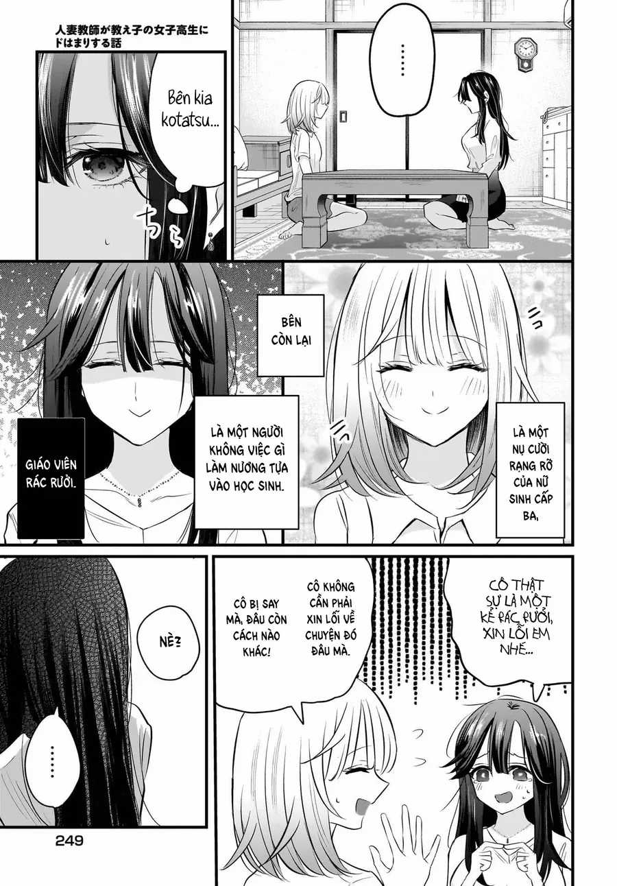Hitodzuma Kyoushi Ga Oshiego No Joshi Koukousei Ni Do Hamari Suru Hanashi Chương 3 trang 20