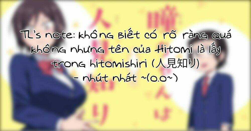 Hitomi-Chan Wa Hitomishiri Chapter 1 trang 23