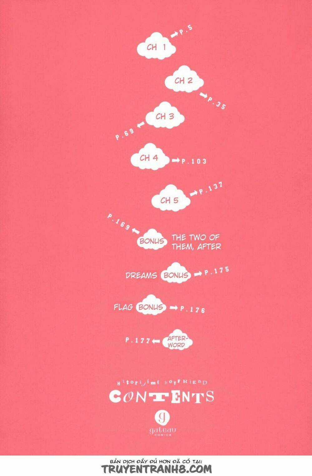 Hitorijme Boyfriend Chapter 1 trang 3