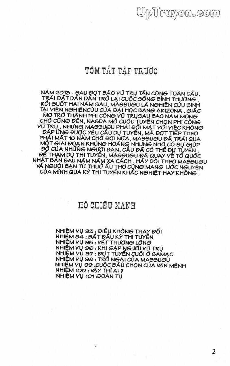 Hộ Chiếu Xanh Chapter 11 trang 2