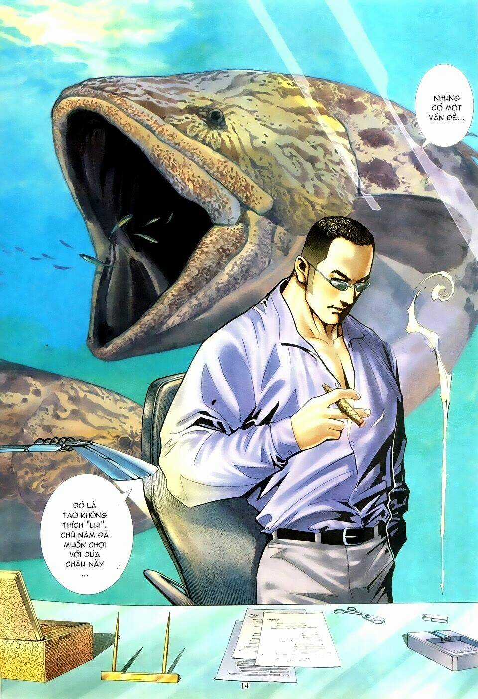 HỔ CUỒNG LONG Chapter 1 trang 12