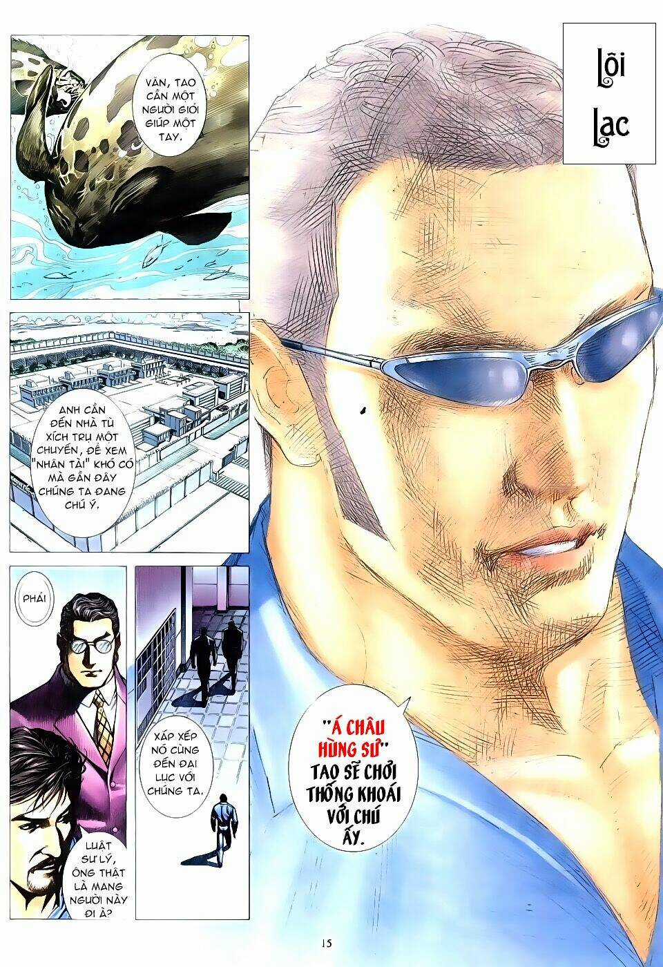 HỔ CUỒNG LONG Chapter 1 trang 13