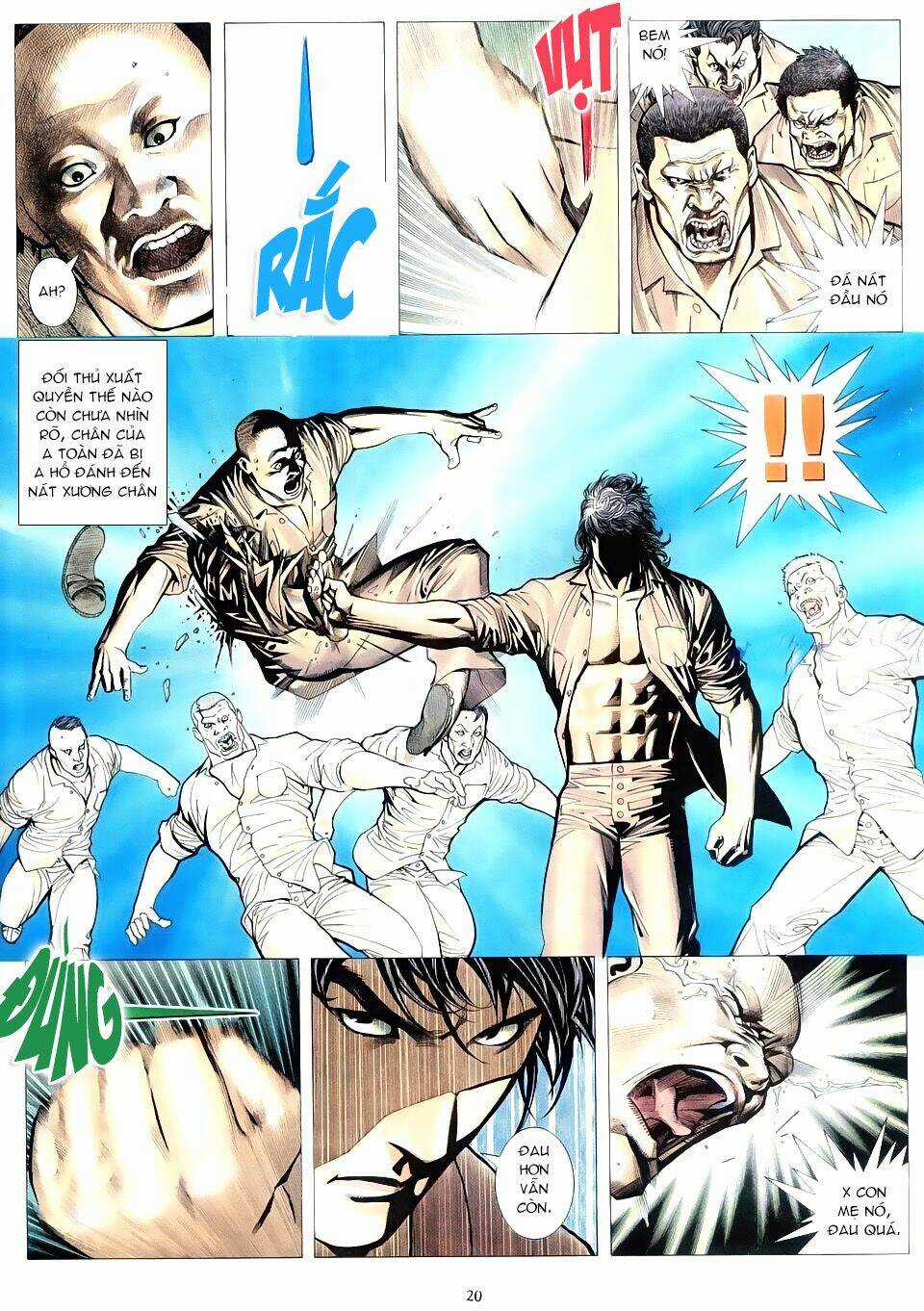 HỔ CUỒNG LONG Chapter 1 trang 18