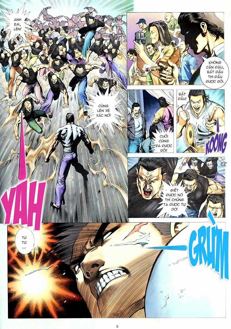 HỔ CUỒNG LONG Chapter 1 trang 4