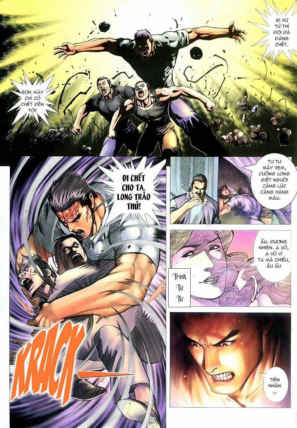 HỔ CUỒNG LONG Chapter 1 trang 8