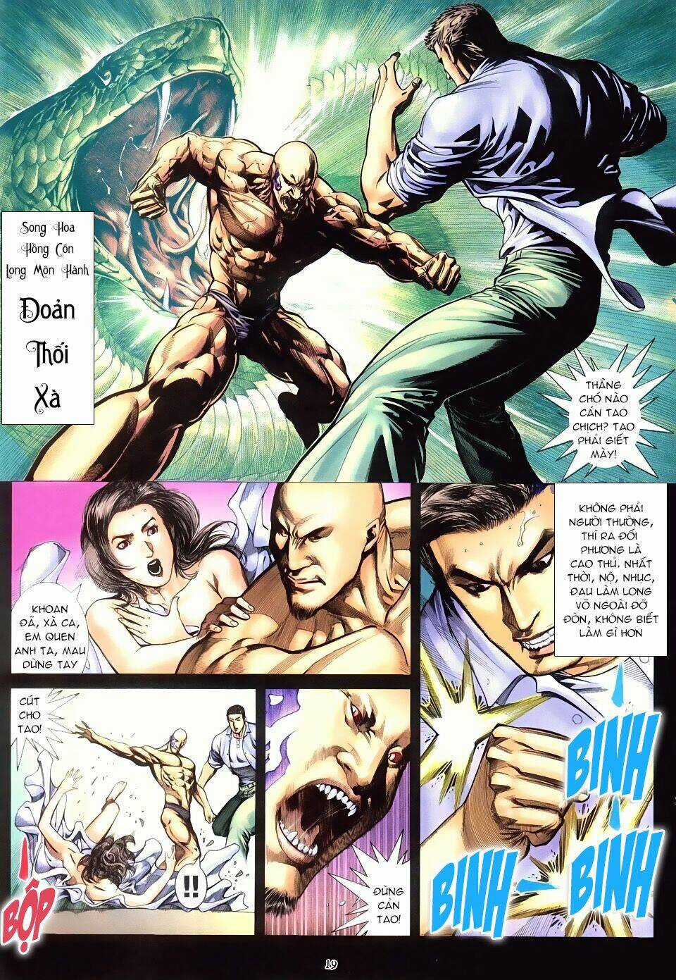 HỔ CUỒNG LONG Chapter 2 trang 18