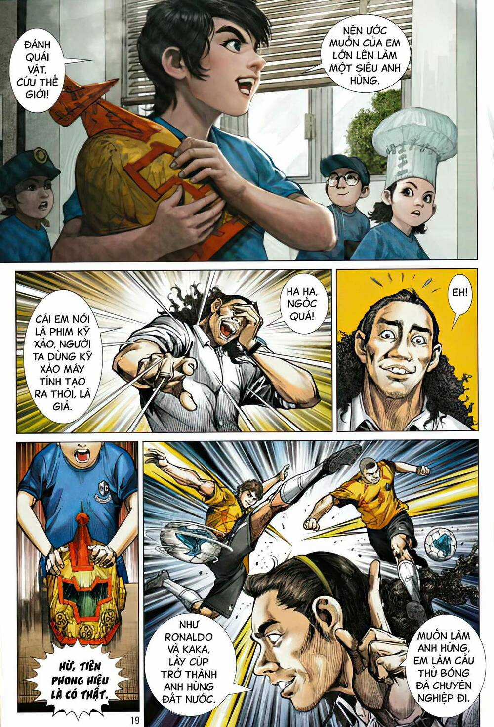 Hổ Giáp Nhân Armour Man Chapter 0 trang 18