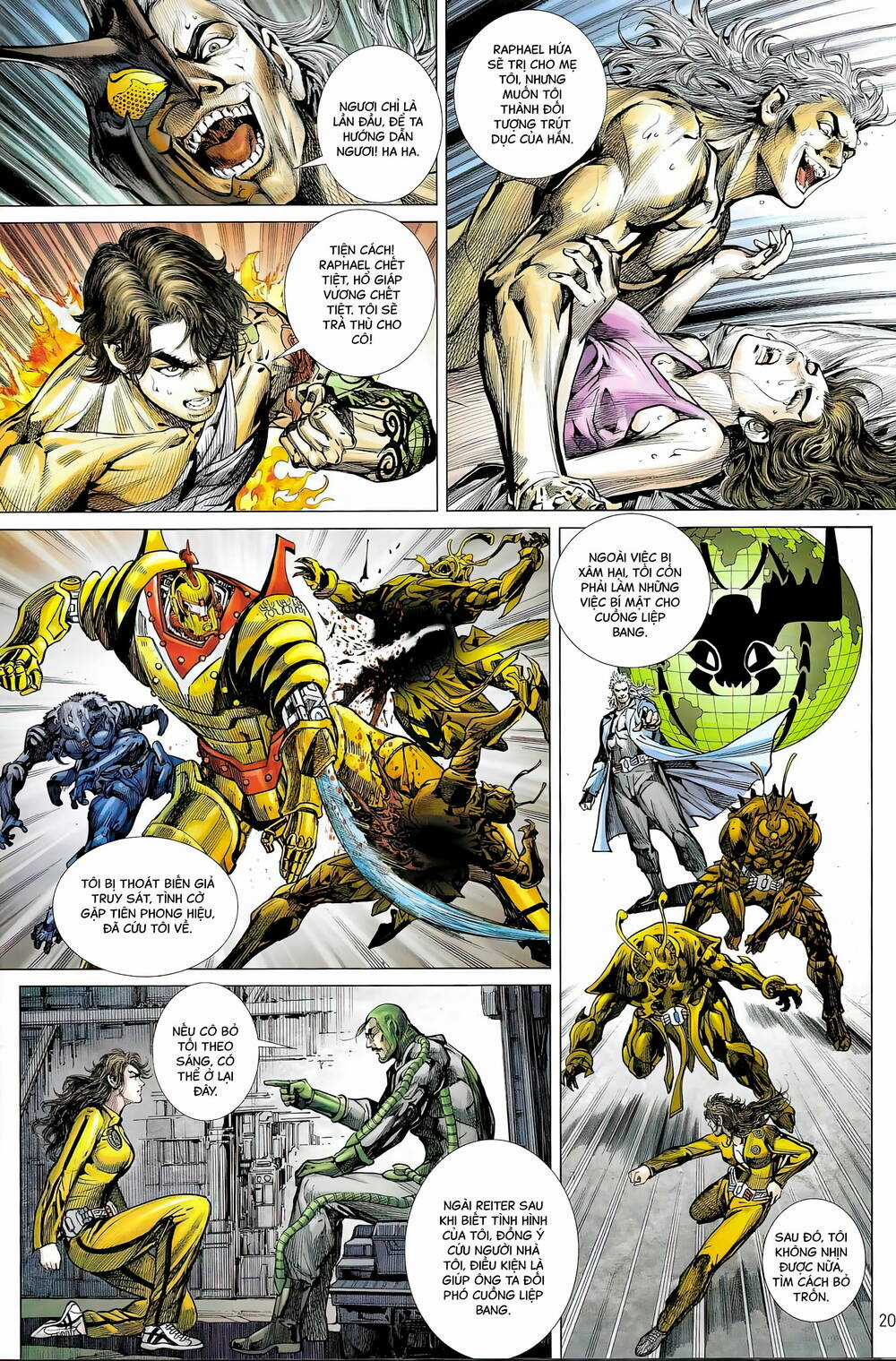 Hổ Giáp Nhân Armour Man Chapter 10 trang 19