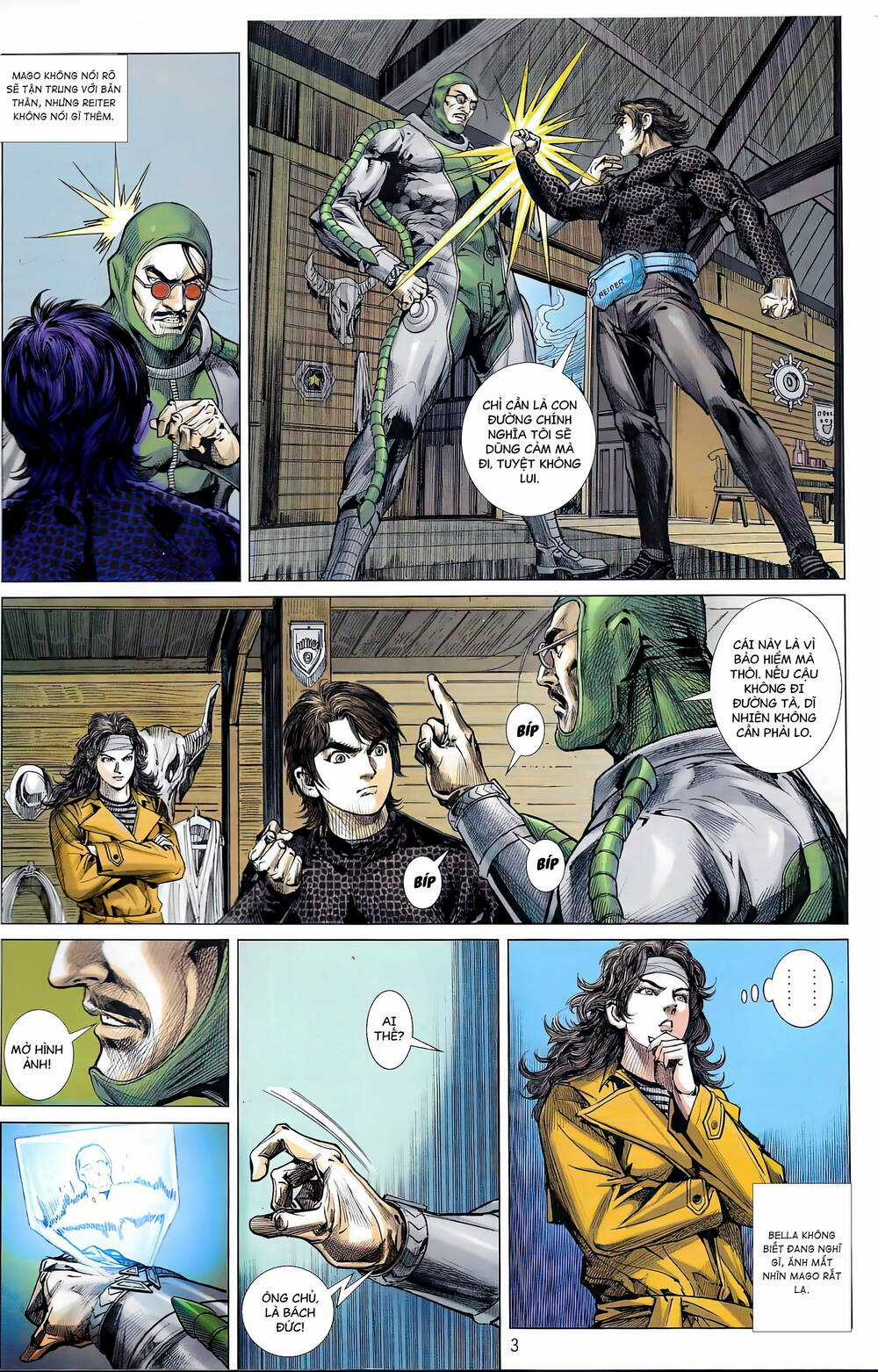 Hổ Giáp Nhân Armour Man Chapter 10 trang 2